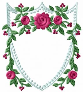 Sweetfashion Roses Machine Embroidery Designs 4X4