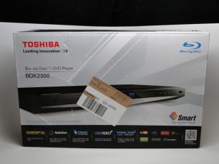 New Open Box Toshiba BDX2300 Blu Ray Player Wireless LAN Ready Netflix