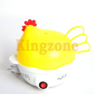 Automatic Steam Steamer 7 Egg Electric Egg Hen Boiler Cooker