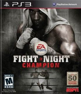 Fight Night Champion ea Boxing Ali Mike Tyson Pacquiao Holyfield PS3