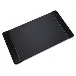 Artistic 4138 6 1 Executive Desk Pad Leather Like Side Panels Black 20