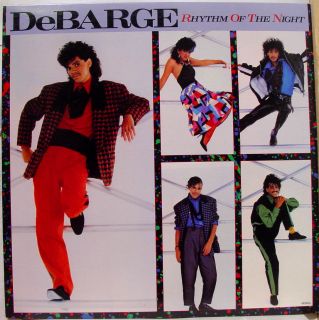 DeBarge Rhythm of The Night LP VG 6123GL Vinyl 1985 Record