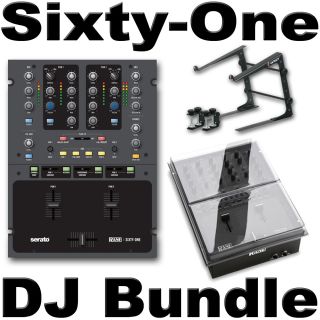   Sixty One Serato Scratch DJ Mixer Decksaver DS PC TTM57 Cover Stand