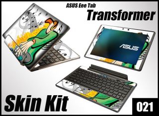 Asus Eee Transformer Pad Skin Decal Netbook Laptop Tablet 021 DJ Music