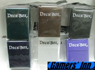 Ultra Pro Set of 6 Colors Lot #2 x1 MTG New Deck Boxes Deck Box