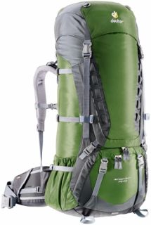 Deuter Aircontact 75 10 Backpacking Trekking Backpack Pine Anth