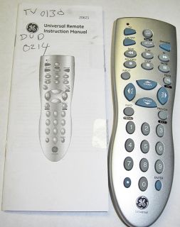 GE 20621 Universal Remote Control 3 Devices Fast Shipping