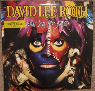 David Lee Roth Eat Em and Smile LP German