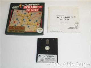 Sinclair ZX Spectrum 3 Disk Scrabble de Luxe by Leisure Genius