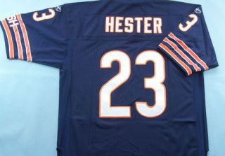 DEVIN HESTER 23 AUTHENTIC CHICAGO BEARS SEWN JERSEY Sz 52 NWT