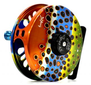 NEW Abel   Super 4N  DeYoung FLANK  Fly Reel, Large Arbor, With $100