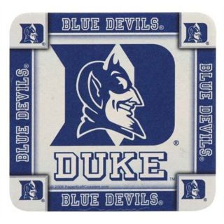 Duke Blue Devils Drink Beer Coasters 10 Count Brand New Absorbent Go