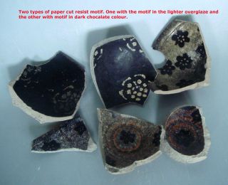  jizhou over glaze were probably wood ashes of some low silica type