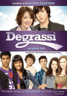 Degrassi The Next Generation Season 10 Part 1 DVD 2011 2 Disc Set DVD