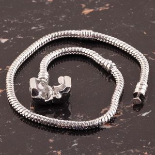 Freeshipping DHL Wholesale 100x 18KGP Snake Chains Fit Charm Large