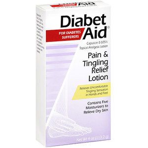 Diabetic Aid Pain Tingling Relief Lotion Hand Feet