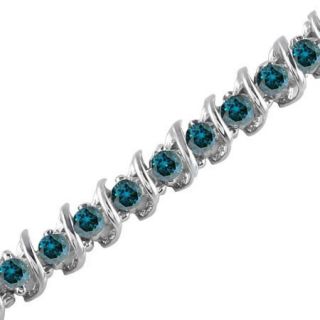  this is a gorgeous 1 ct natural diamond s link style tennis bracelet