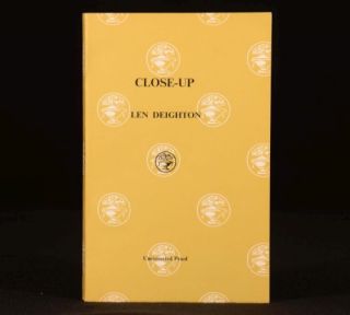 1972 Close Up by Len Deighton Publishers Uncorrected Proof Copy