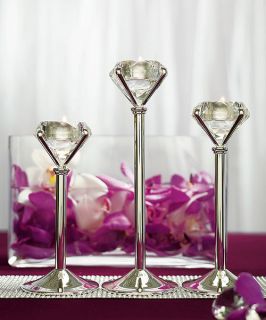  Table Decoration Diamond Shaped Tea Light Candle Holders