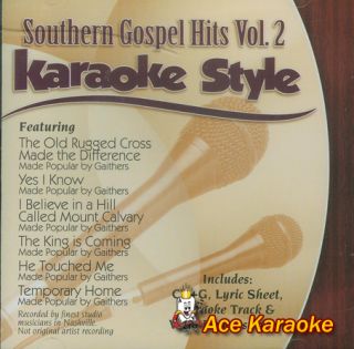 Daywind Karaoke Style CDG 1366 Southern Gospel Hits 2