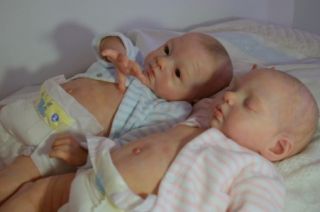 Delia and Alexa Twin Doll Kit Set of 2 by Natali Blick