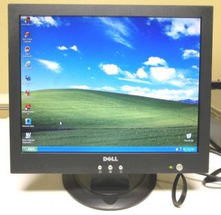 Dell E151FPp 15 Flat Screen LCD Desktop Computer Monitor VGA   Gray