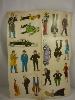 Dick Tracy Vintage Ideal Toy Chester Gould Play Case