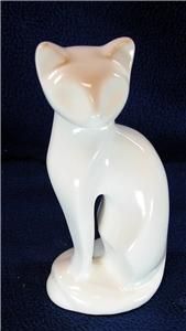 VINTAGE CERAMIC CAT FIGURINE FROM TVS BEWITCHED+