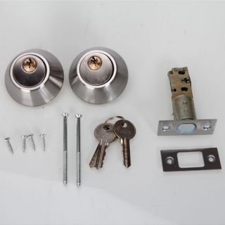 New stainless steel Double Cylinder Deadbolt Lock Locks With Keys