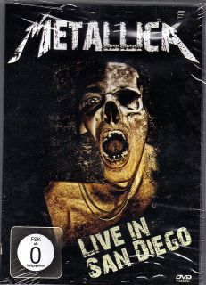 Metallica Live in San Diego DVD Concerts New