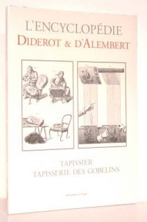  Cent Tapestries in French Diderot Tapissier Tools Looms More