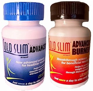 Solo Slim Advanced Burner Weight Loss Pills Diet Pill