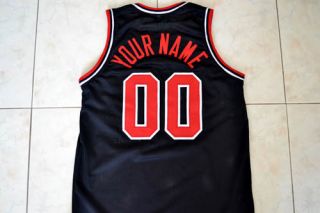 Custom Name and Full Tilt Basketball Jersey New Sewn Black Any Size