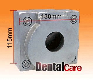 New 2 Pcs Dental Flask Flexible Denture Machine Parts