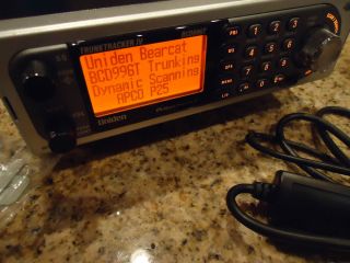 UNIDEN BCD996T DIGITAL SCANNER RADIO POLICE FIRE HAM APCO P25 CLEAN PC