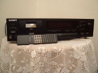 SONY DTC 690 digital audio tape deck with pulse D A converter with
