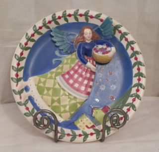  Collectible Four Seasons Decorative Plate Spring Angel 9