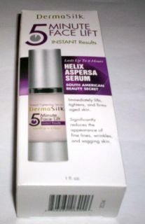 DermaSilk 5 Minute Face Lift Anti Aging All Natural Helix Aspersa