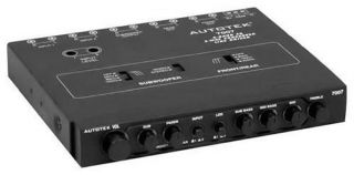 New Autotek 7007 1 2 DIN 4 Band Car Audio Equalizer EQ 2 Way Signal