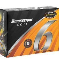 Bridgestone E6 Duel Dimple New 6 DOZ 2012