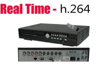 500GB CCTV 4 CH H 264 Network Security Surveillance DVR