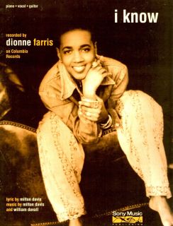 Dionne Farris I Know Sheet Music