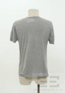 Dior Homme Grey We Stole The Burning Sun in The Open Sky Mens T