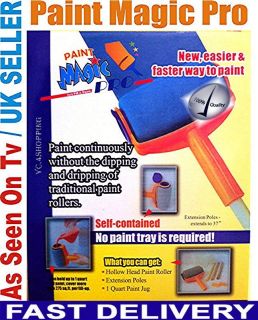 PAINT MAGIC PRO ROLLER   JUST FILL & PAINT COMES WITH JUG AND