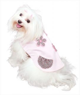 Dog Clothes Petals Designer Coat Size XXS Jacket