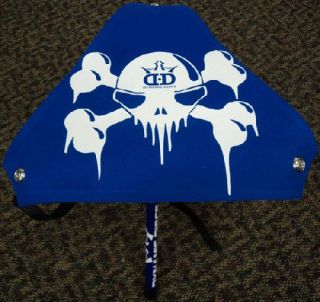 Disc Golf Camp Time Roll A Stool Chair Dynamic Discs Skull