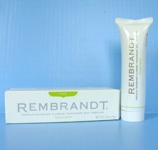 Rembrandt Teeth Whitening Toothpaste Paste Peroxide Premium White