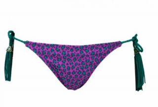 Despi Athens Nairobi Animal Print Swimsuit Bikini Set S & M NWT New $