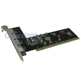PCI x 64bit 4 Port eSATA RAID Controller Card SIL3124 RAID 0 1 5 0 1