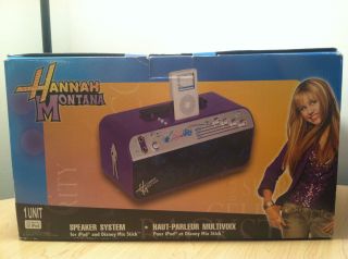 Disney Hannah Montana iPod Speaker System Guitar Amplifier Stereo